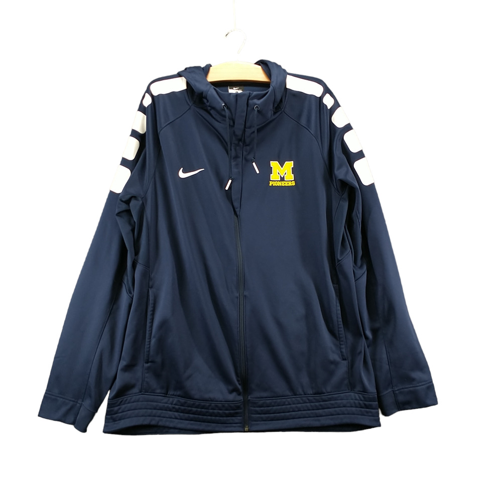 Nike Therma-Fit Men's Pioneers Track Jacket Blue XL Blue Polyester Long Sleeve